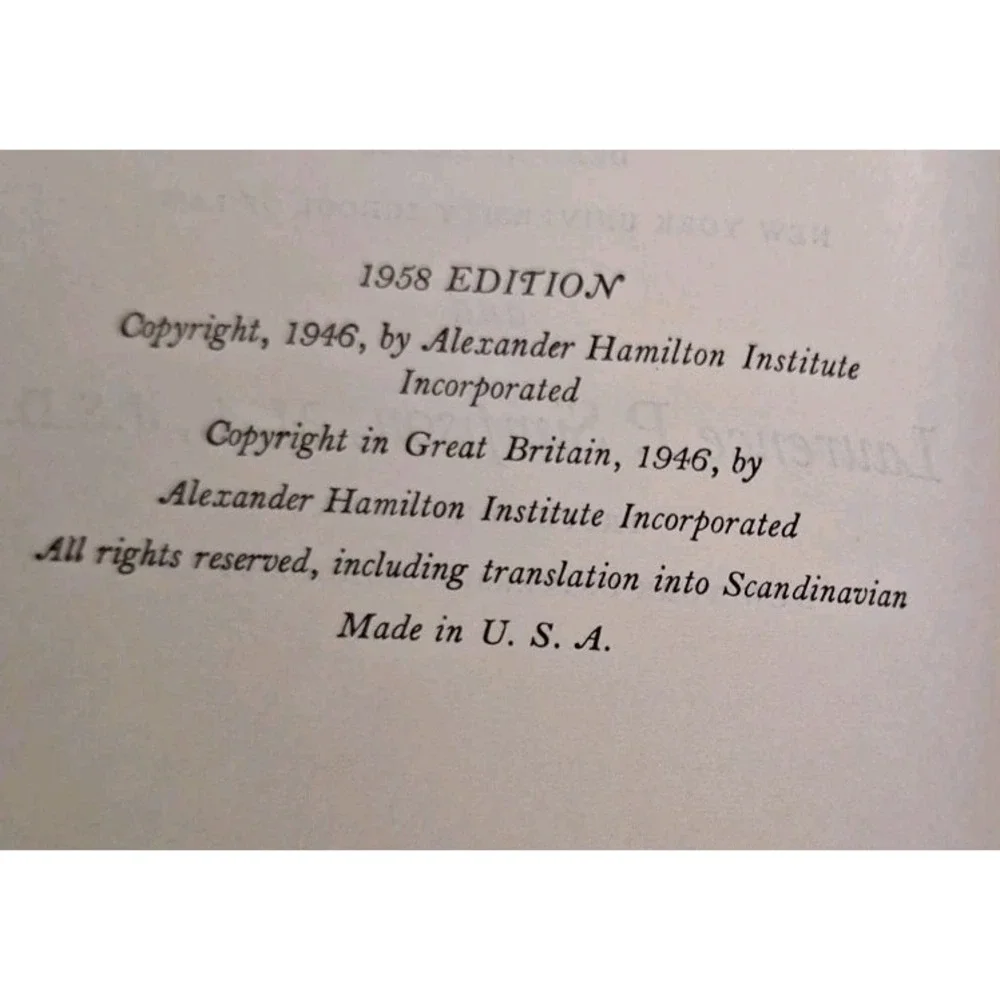 Modern Business Commercial Law  Alexander Hamilton Institute 1958‎